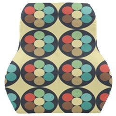 Circles Round Pattern Sphere Ball Car Seat Back Cushion  by Sabxi