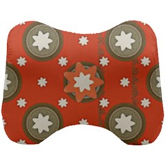 Background Abstract Head Support Cushion by Sabxi
