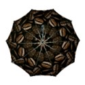 Coffee Beans Automatic Folding Umbrella with Case (Large) View1