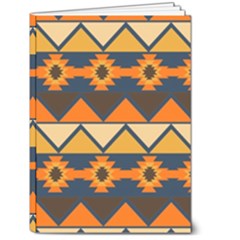 Aztec Mexico Inca Mayan Design 5  X 7  Hardcover Notebook by Tsamara