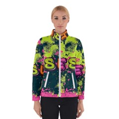 Neon Jesus 8375771 Women s Bomber Jacket by Jabberwonkers