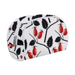 Rose Hip Pattern Branches Autumn Make Up Case (small) by Hannah976