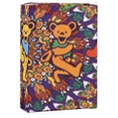 Grateful Dead Psychedelic Bears Playing Cards Single Design (rectangle) With Custom Box by Tsamara