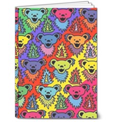 Grateful Dead Jam Bears 5  X 7  Hardcover Notebook by Tsamara