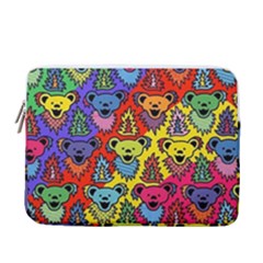 Grateful Dead Jam Bears 13  Vertical Laptop Sleeve Case With Pocket by Tsamara