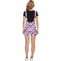 Heart Pattern Repetition Background Short Overalls View4