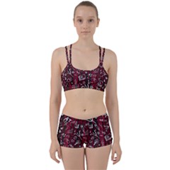 Abstract Pattern Background Perfect Fit Gym Set by Tsamara