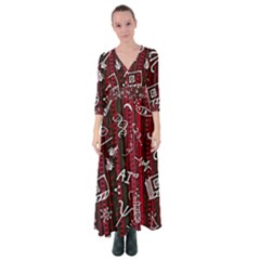 Abstract Pattern Background Button Up Maxi Dress by Tsamara