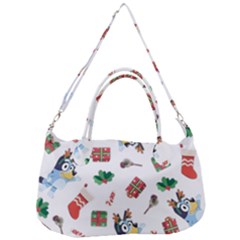 Bluey, Bluey Merch, Bluey Pattern, Bluey Bluey, Bingo, Bluey Design, Bluey Dog Removable Strap Handbag by avitendut