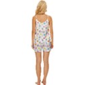 Bluey, Bluey merch, Bluey pattern, Bluey Bluey, bingo, Bluey design, bluey dog V-Neck Satin Pajamas Set View4