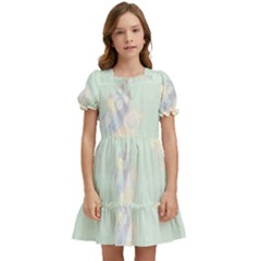 Bluey, Bluey Merch, Bluey Pattern, Bluey Bluey, Bingo, Bluey Design, Bluey Dog Kids  Puff Sleeved Dress by avitendut