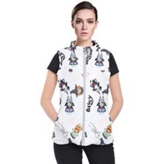 Bluey, Bluey Merch, Bluey Pattern, Bluey Bluey, Bingo, Bluey Design, Bluey Dog Women s Puffer Vest by avitendut