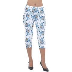 Bluey, Bluey Merch, Bluey Pattern, Bluey Bluey, Bingo, Bluey Design, Bluey Dog Lightweight Velour Capri Leggings  by avitendut