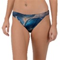 Ocean Sea Waves Band Bikini Bottoms View1
