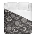 Mid Century Retro Floral 1970s 1960s Pattern 71 Duvet Cover (Full/ Double Size) View1