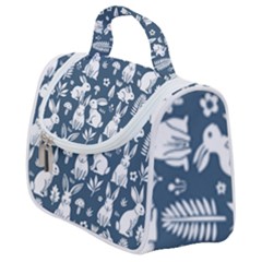 Easter Bunny Pattern Satchel Handbag by Valentinaart