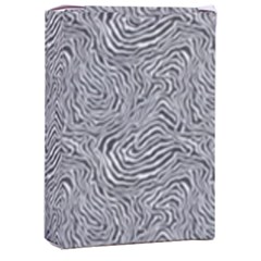 Dark Grey Snake Playing Cards Single Design (rectangle) With Custom Box by DinkovaArt
