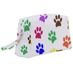 Pawprints Paw Prints Paw Animal Wristlet Pouch Bag (large) by Anend