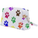 Pawprints Paw Prints Paw Animal Wristlet Pouch Bag (Large) View2