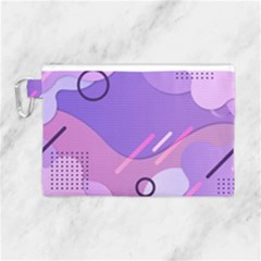 Colorful Labstract Wallpaper Theme Canvas Cosmetic Bag (large) by Anend