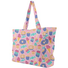Ice Cream Donut Sweets Candie Simple Shoulder Bag by Apenda