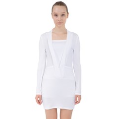 V-neck Bodycon Long Sleeve Dress Icon