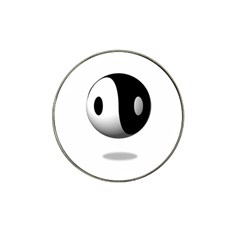 Yin Yang Golf Ball Marker (for Hat Clip) by hlehnerer