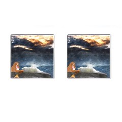Stormy Twilight  Cufflinks (square) by mysticalimages