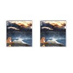 Stormy Twilight  Cufflinks (Square) Front(Pair)