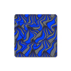 Foolish Movements Blue Magnet (square) by ImpressiveMoments