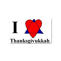 Heartstar Magnet (name Card) by Thanksgivukkah