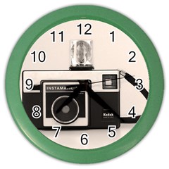 Kodak (3)s Wall Clock (color) by KellyHazel