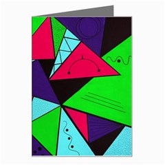 Modern Art Greeting Card by Siebenhuehner