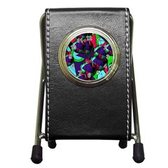 Balls Stationery Holder Clock by Siebenhuehner