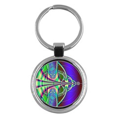 Design Key Chain (round) by Siebenhuehner