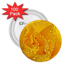 Waterdrops 2 25  Button (100 Pack) by Siebenhuehner