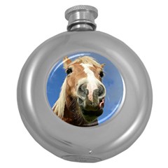 Haflinger  Hip Flask (round) by Siebenhuehner