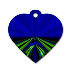 Magic Balls Dog Tag Heart (two Sided) by Siebenhuehner