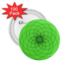 Spirograph 2 25  Button (100 Pack) by Siebenhuehner