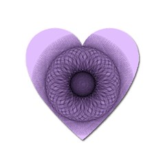 Mandala Magnet (heart) by Siebenhuehner