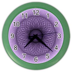 Mandala Wall Clock (color) by Siebenhuehner