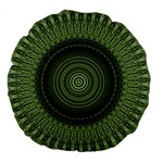 Mandala 18  Premium Round Cushion  Back
