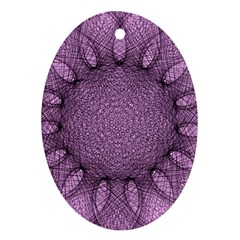 Mandala Oval Ornament (two Sides) by Siebenhuehner