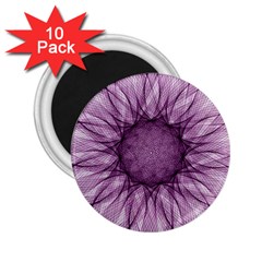 Mandala 2 25  Button Magnet (10 Pack) by Siebenhuehner
