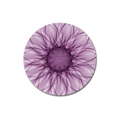 Mandala Magnet 3  (round) by Siebenhuehner