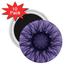 Mandala 2 25  Button Magnet (10 Pack) by Siebenhuehner
