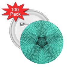 Spirograph 2 25  Button (100 Pack) by Siebenhuehner