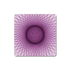 Spirograph Magnet (square) by Siebenhuehner