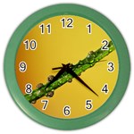Drops Wall Clock (Color) Front