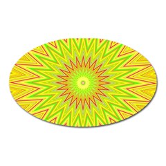 Mandala Magnet (oval) by Siebenhuehner